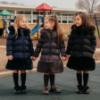 Picture of PRE ORDER A Dee BTS Rhea Hooded Long Coat  - Dark Navy