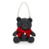 Picture of PRE ORDER Monnalisa Girls Plush Teddy With Bow Handbag - Grey