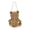Picture of PRE ORDER Monnalisa Girls Plush Teddy With Bow Handbag - Beige