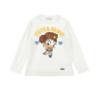 Picture of PRE ORDER Monnalisa Girls Daisy Duck Top & Skirt Set X 2 - Ivory Navy Blue