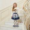 Picture of PRE ORDER Monnalisa Girls Daisy Duck Trainer - White Navy