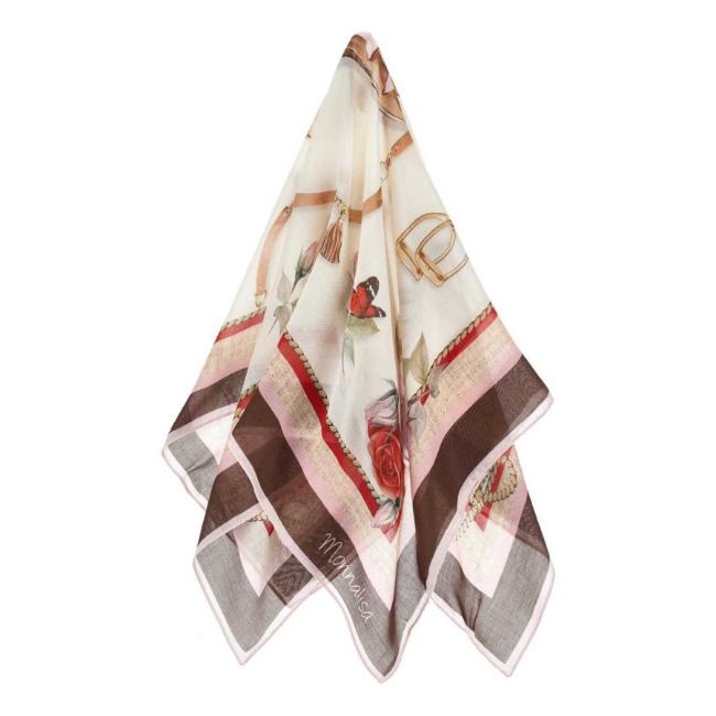 Picture of PRE ORDER Monnalisa Girls Toy Story Scarf - Ivory Multi
