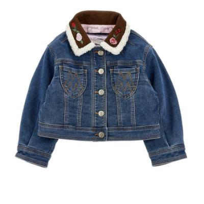 Picture of PRE ORDER Monnalisa Girls Toy Story Denim Jacket - Blue Multi