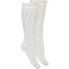 Picture of Condor Socks Silk Lace  Knee High Socks - White