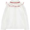 Picture of PRE ORDER Monnalisa Bebe Girls Dalmatian Jumper Blouse & Skirt Set X 3 - Ivory Red