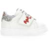 Picture of PRE ORDER Monnalisa Girls Easy On Dalmatian Pump - White Red