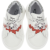 Picture of PRE ORDER Monnalisa Girls Easy On Dalmatian Pump - White Red