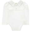 Picture of PRE ORDER Monnalisa Bebe Girls Dalmatian Jumper Blouse & Skirt Set X 3 - Ivory Red