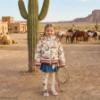 Picture of PRE ORDER Monnalisa Girls Toy Story Padded Hooded Jacket - Ivory Multi