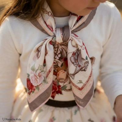 Picture of Monnalisa Girls Toy Story Scarf - Ivory Multi