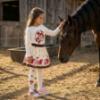 Picture of Monnalisa Girls Toy Story Tights - Ivory Multi
