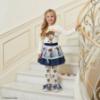 Picture of PRE ORDER Monnalisa Girls Daisy Duck Trainer - White Navy