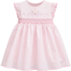 Picture of Sarah Louise Girls Smocked & Embroidered Ruffle Dress & Panties Set X 2 - Pink Multi