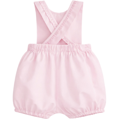 Picture of Sarah Louise Girls Smocked & Embroidered Bubble & Headband Set X 2  - Pink