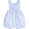 Picture of Sarah Louise Girls Smocked & Embroidered Bubble & Headband Set X 2  - Blue