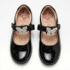Picture of Lelli Kelly Selena With Detachable Butterfly School Shoe F Fitting - Black Patent
